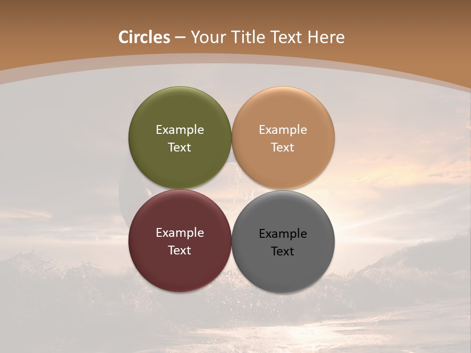 Nature Tail Ocean PowerPoint Template