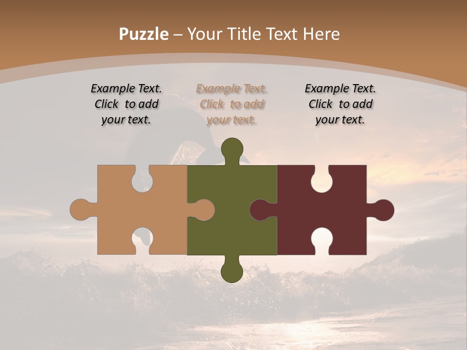 Nature Tail Ocean PowerPoint Template