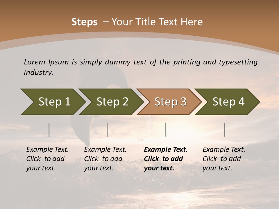 Nature Tail Ocean PowerPoint Template