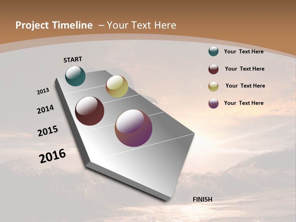 Nature Tail Ocean PowerPoint Template