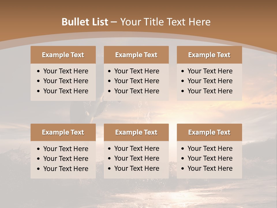 Nature Tail Ocean PowerPoint Template