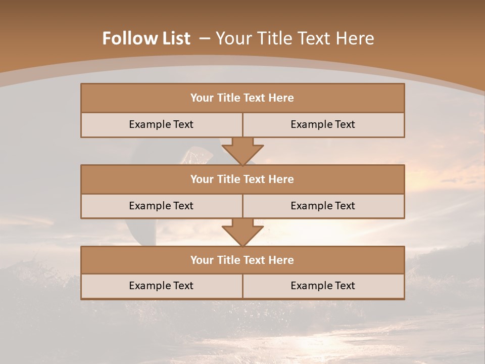 Nature Tail Ocean PowerPoint Template