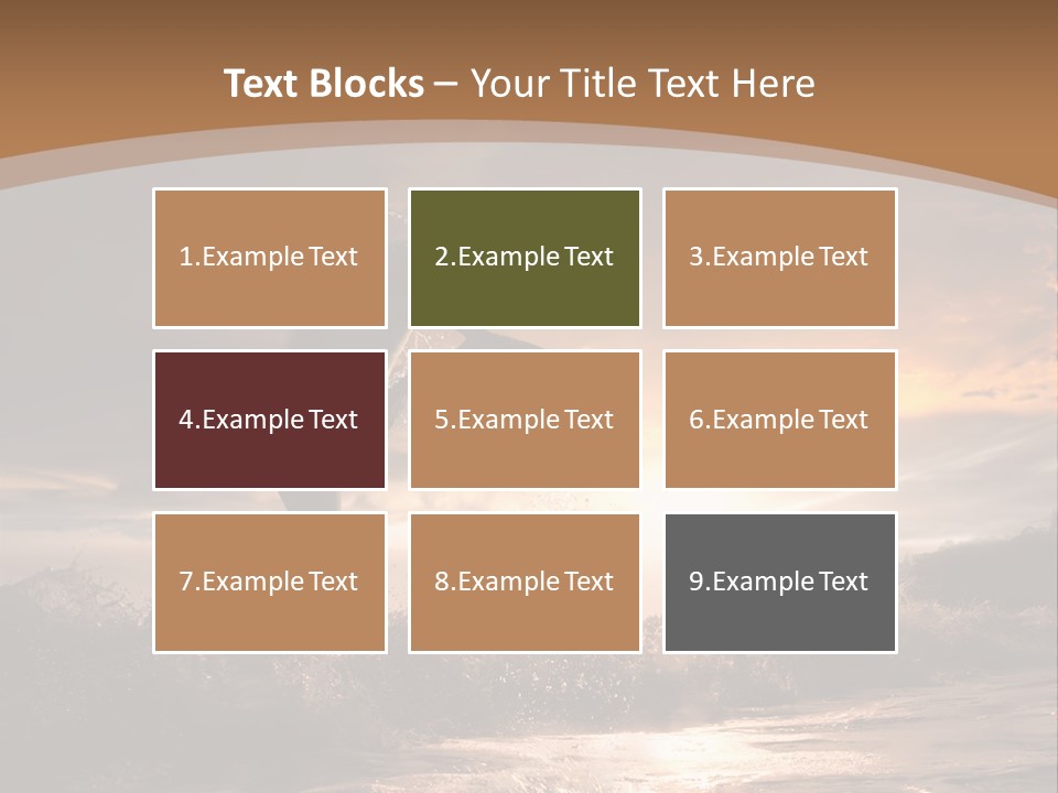 Nature Tail Ocean PowerPoint Template