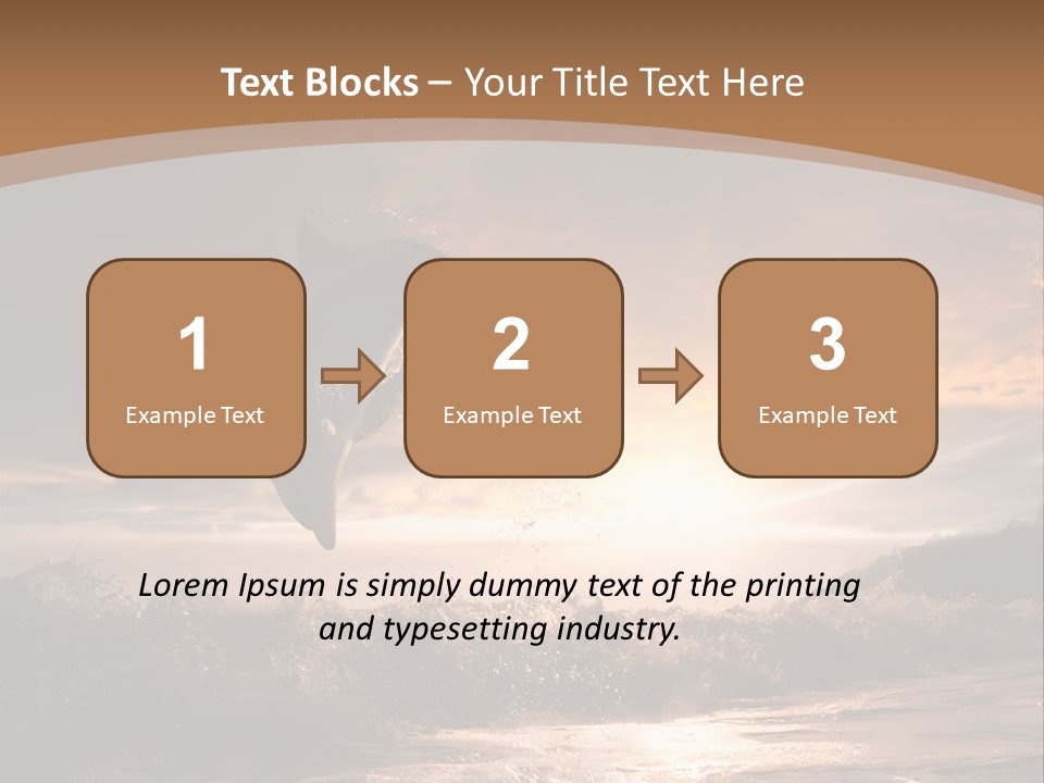 Nature Tail Ocean PowerPoint Template