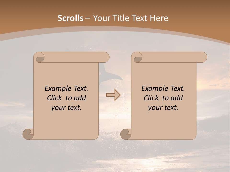 Nature Tail Ocean PowerPoint Template
