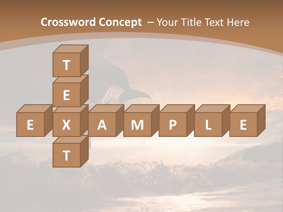 Nature Tail Ocean PowerPoint Template