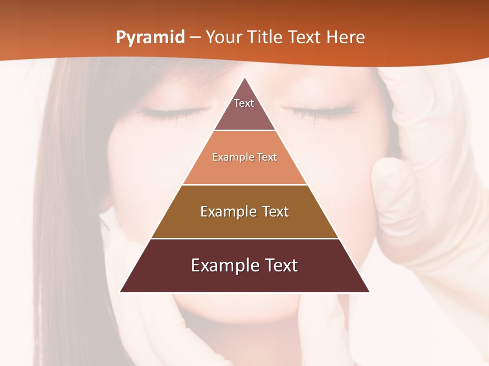 Female Latex Caucasian PowerPoint Template