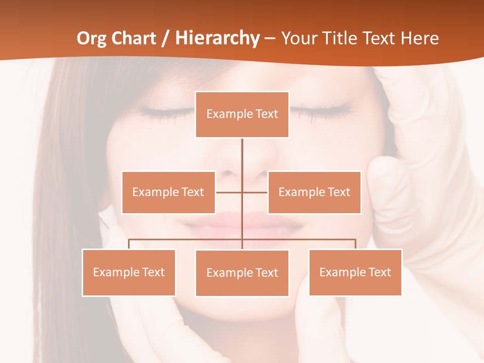 Female Latex Caucasian PowerPoint Template