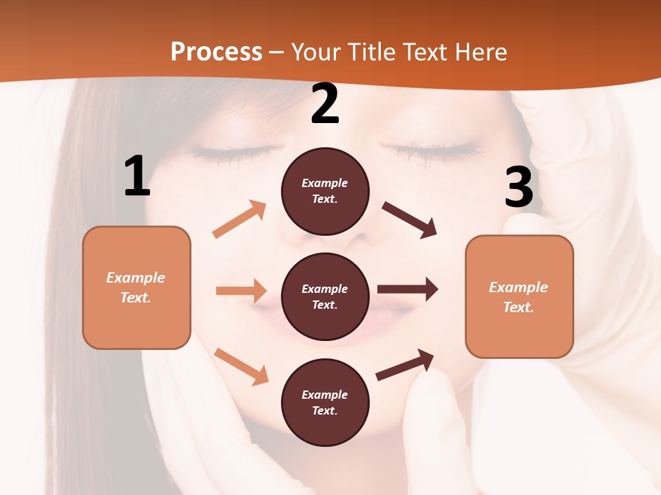 Female Latex Caucasian PowerPoint Template