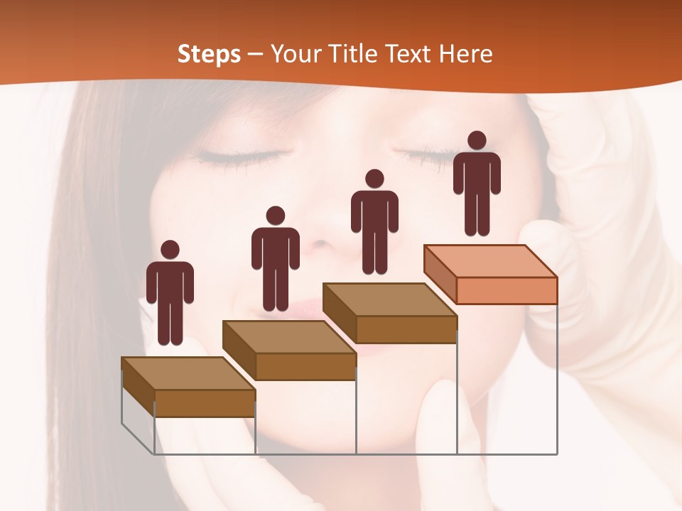 Female Latex Caucasian PowerPoint Template