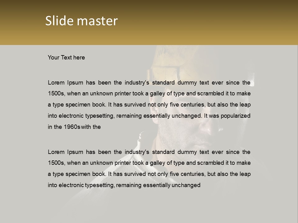 Smith Black Engineering PowerPoint Template