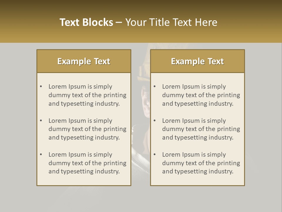 Smith Black Engineering PowerPoint Template