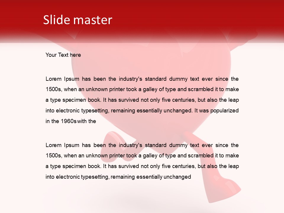 Character Concept Joy PowerPoint Template