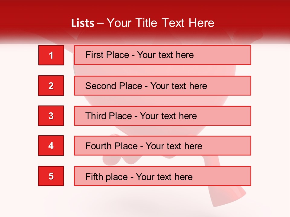 Character Concept Joy PowerPoint Template