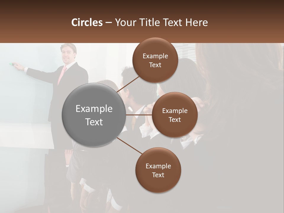 People Office Confidence PowerPoint Template