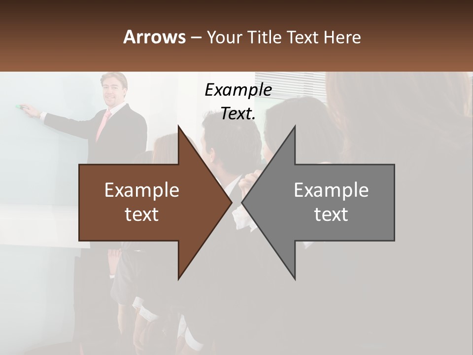 People Office Confidence PowerPoint Template