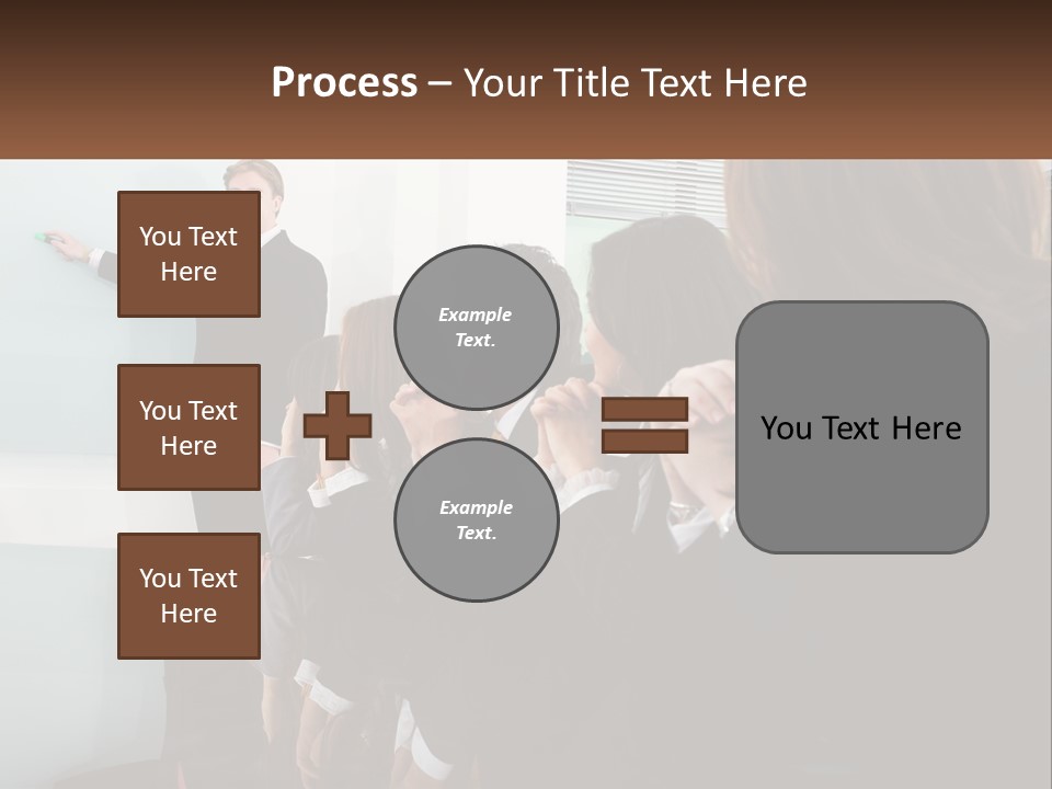 People Office Confidence PowerPoint Template
