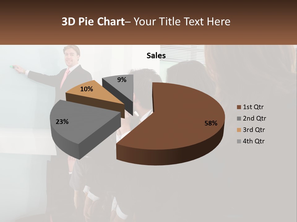 People Office Confidence PowerPoint Template