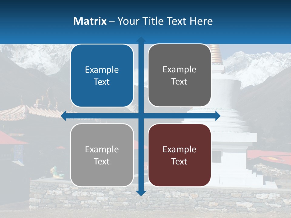 Rock Snow Everest PowerPoint Template