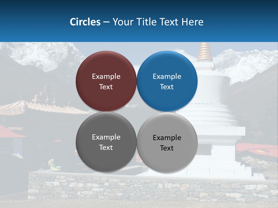 Rock Snow Everest PowerPoint Template