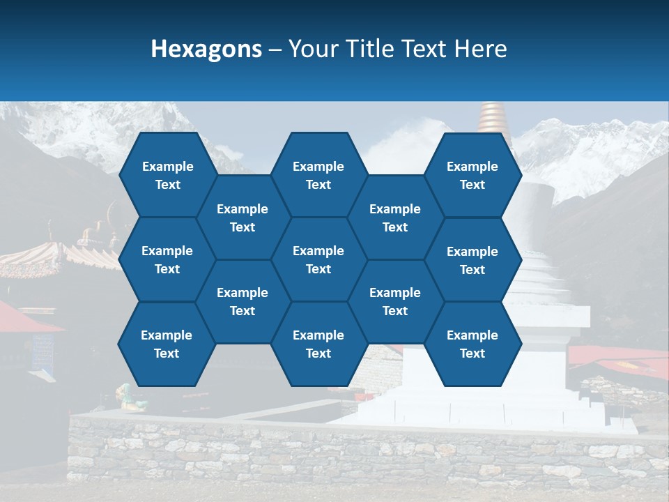 Rock Snow Everest PowerPoint Template