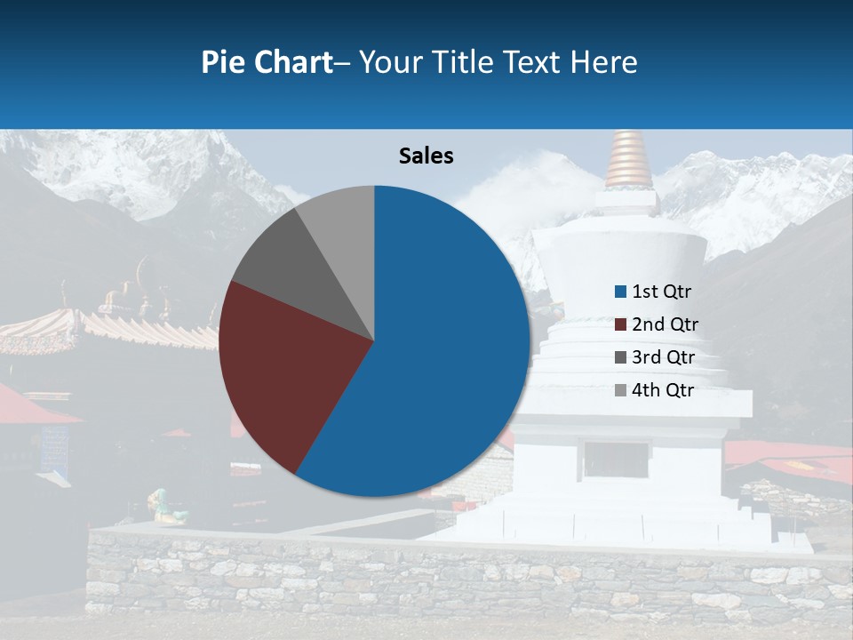 Rock Snow Everest PowerPoint Template