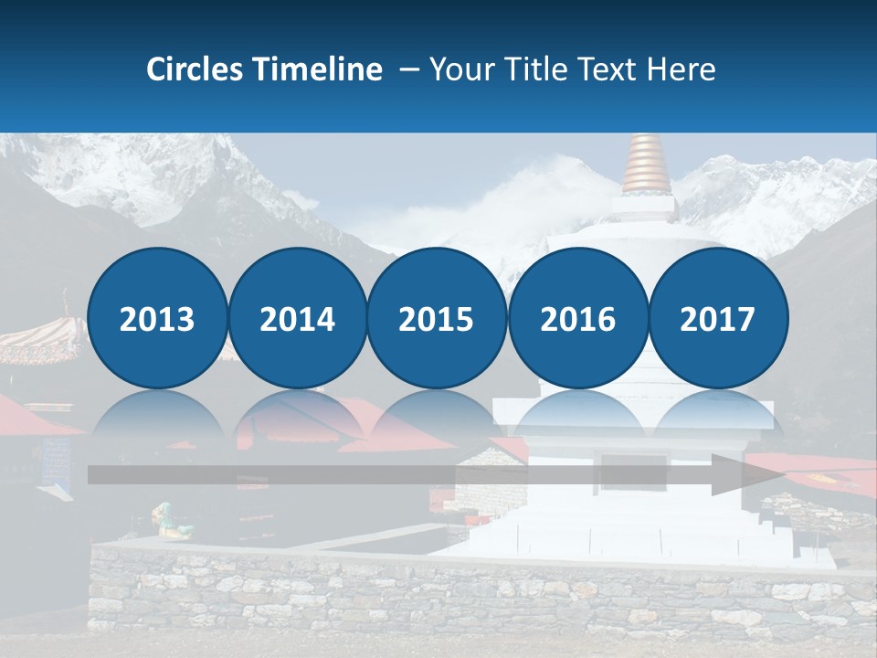 Rock Snow Everest PowerPoint Template