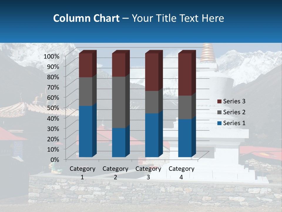 Rock Snow Everest PowerPoint Template