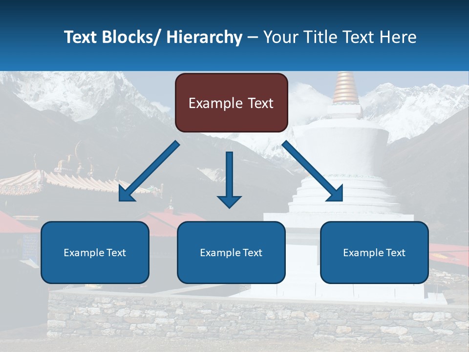 Rock Snow Everest PowerPoint Template