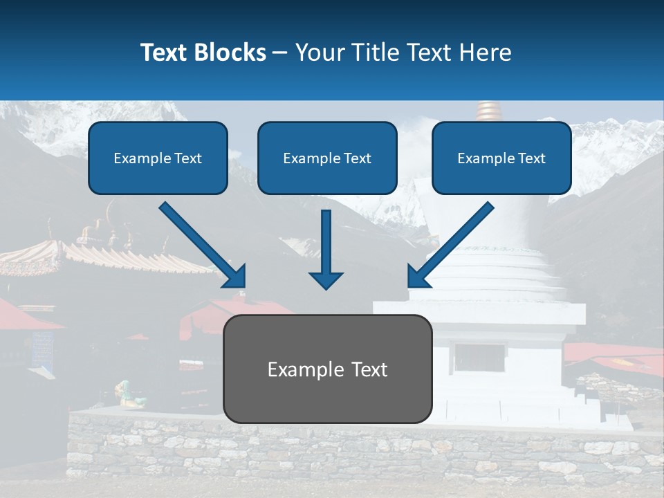 Rock Snow Everest PowerPoint Template