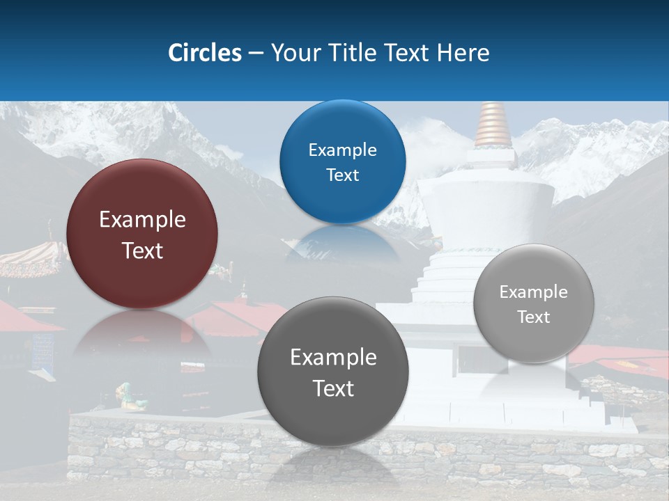 Rock Snow Everest PowerPoint Template