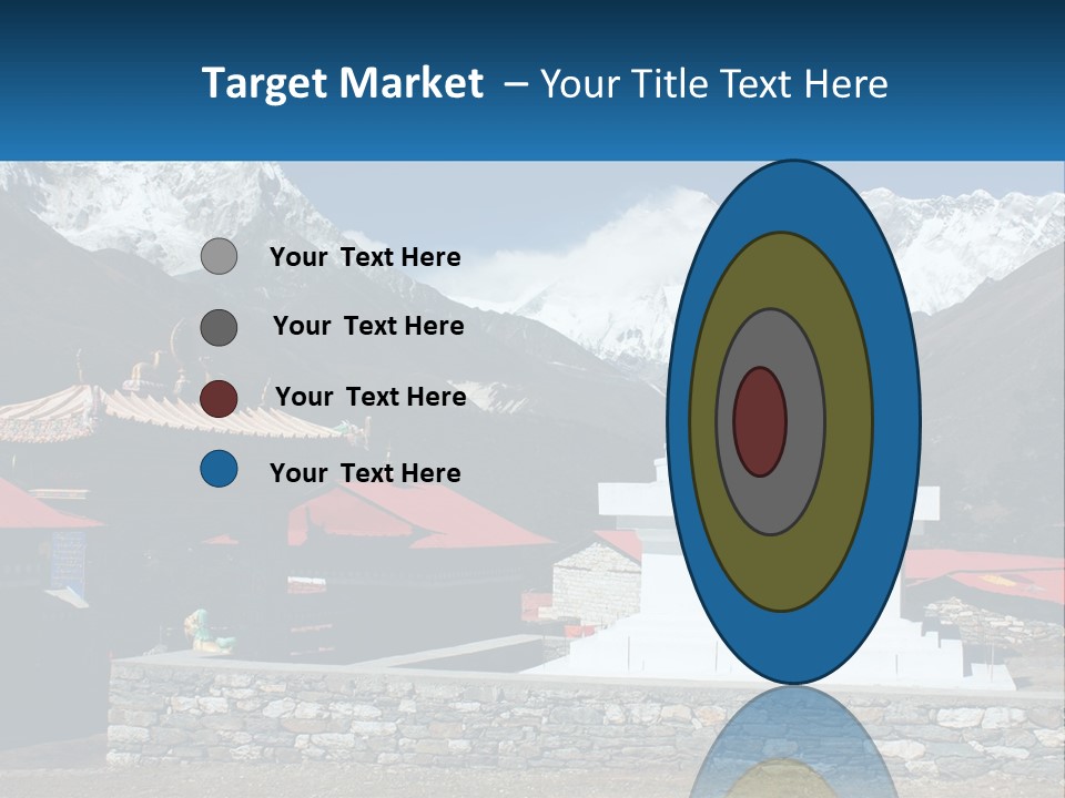 Rock Snow Everest PowerPoint Template