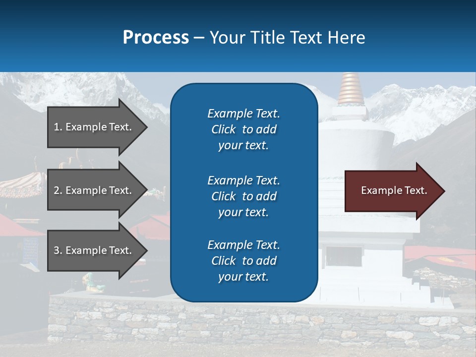Rock Snow Everest PowerPoint Template