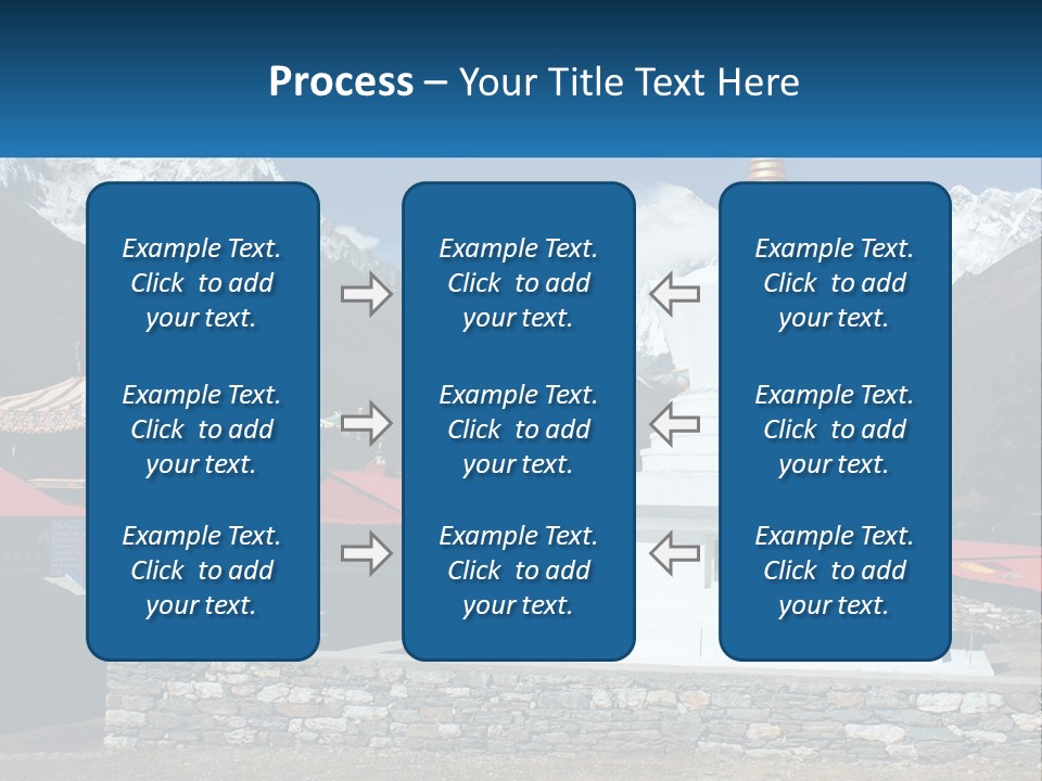 Rock Snow Everest PowerPoint Template
