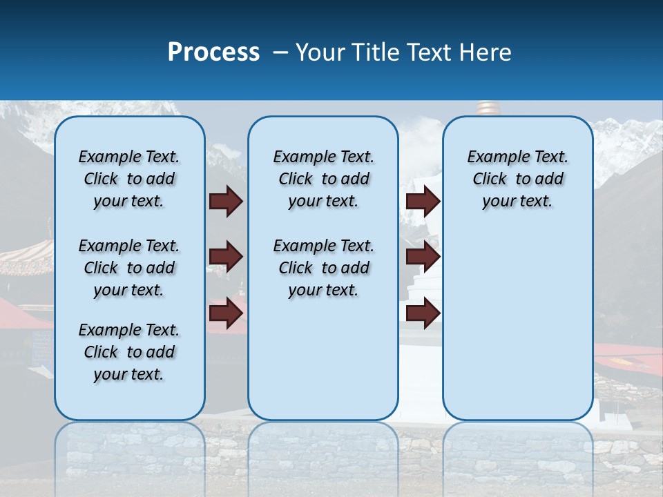 Rock Snow Everest PowerPoint Template