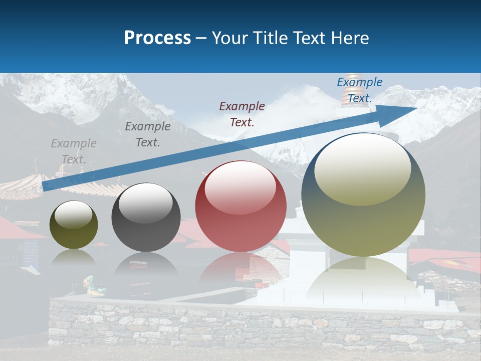 Rock Snow Everest PowerPoint Template