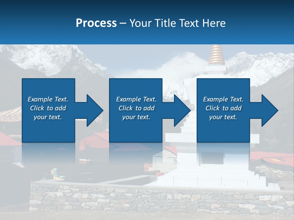 Rock Snow Everest PowerPoint Template