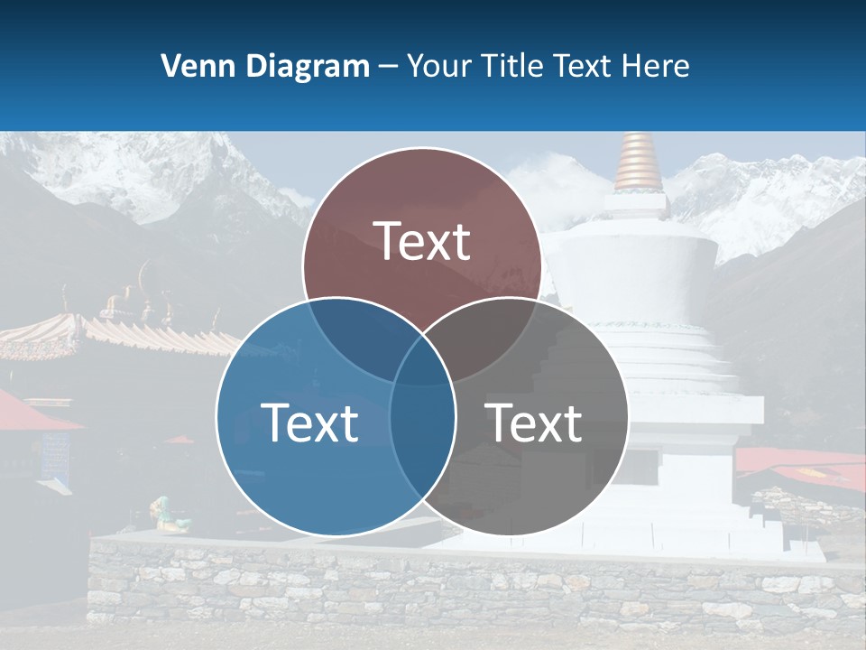 Rock Snow Everest PowerPoint Template