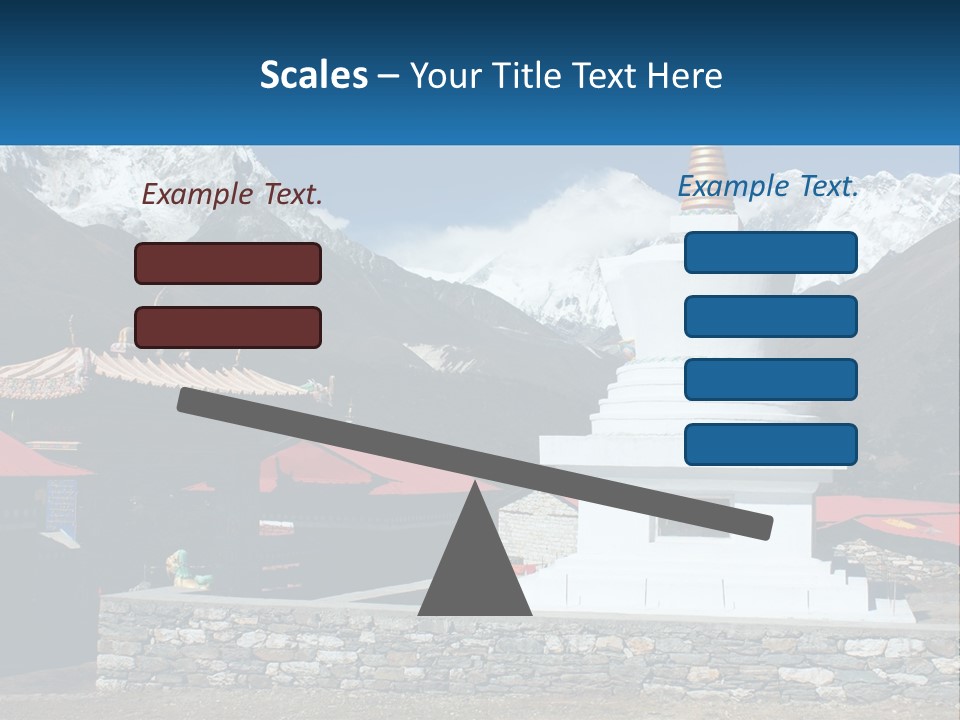 Rock Snow Everest PowerPoint Template