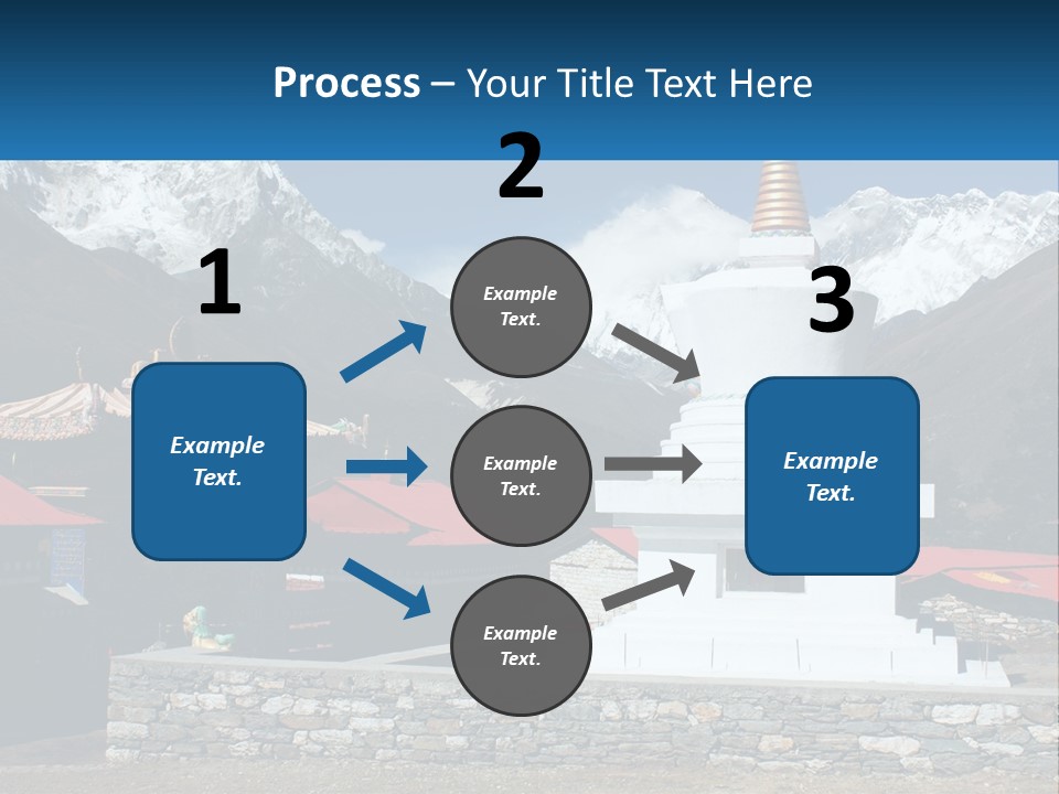 Rock Snow Everest PowerPoint Template