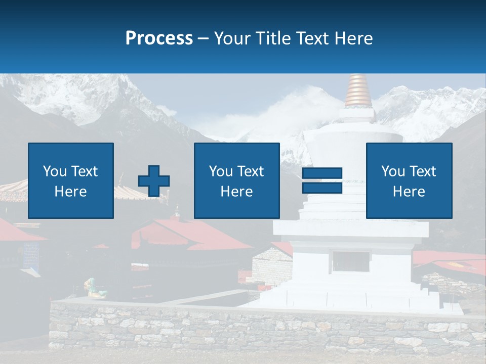 Rock Snow Everest PowerPoint Template