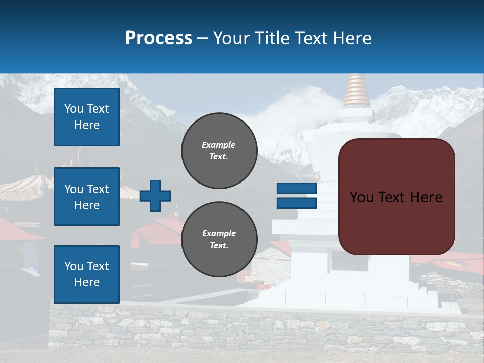 Rock Snow Everest PowerPoint Template