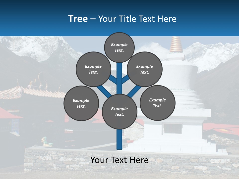 Rock Snow Everest PowerPoint Template