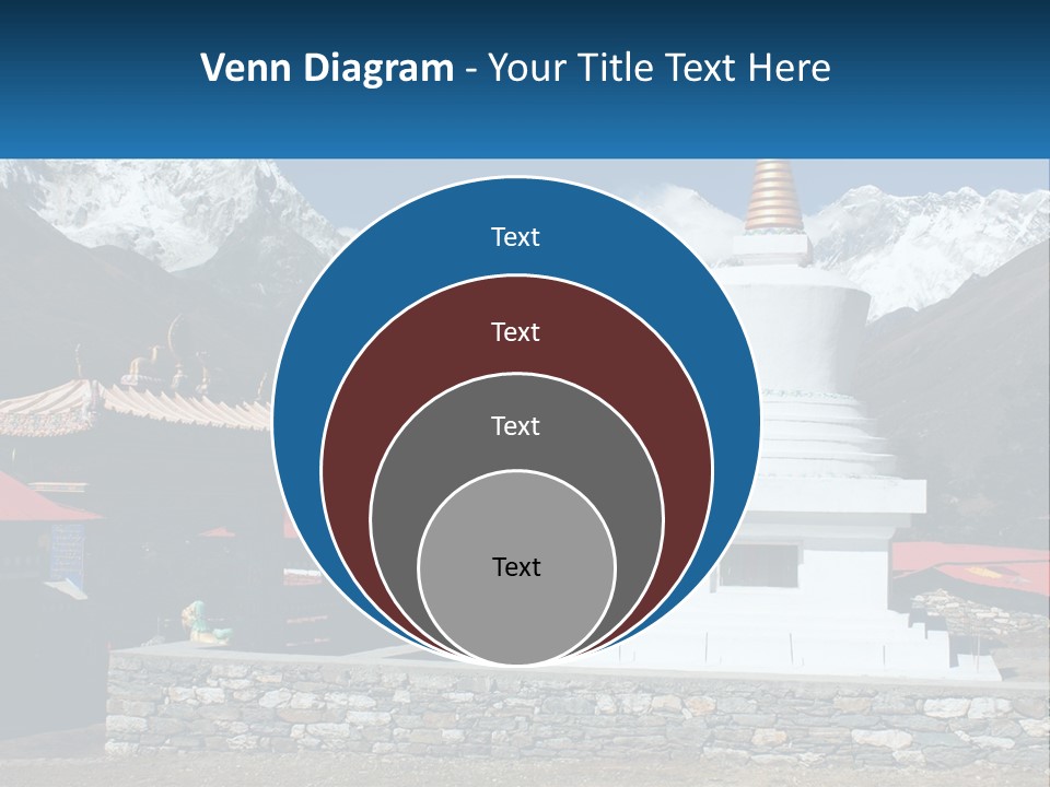 Rock Snow Everest PowerPoint Template