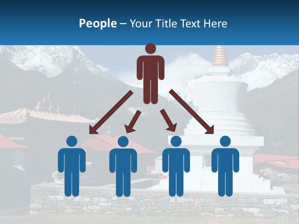 Rock Snow Everest PowerPoint Template