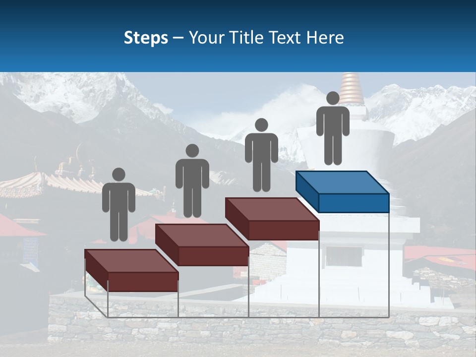 Rock Snow Everest PowerPoint Template