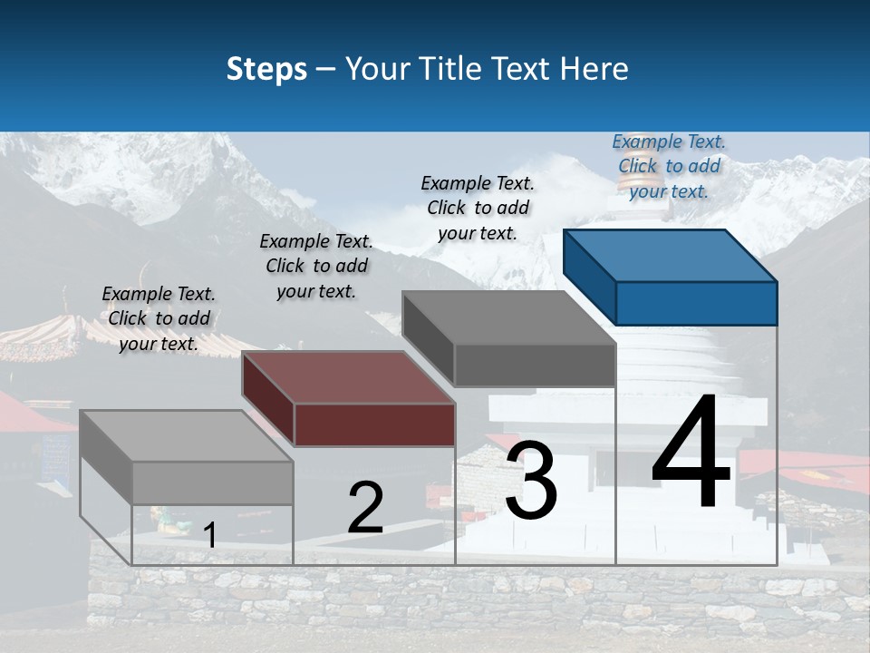 Rock Snow Everest PowerPoint Template
