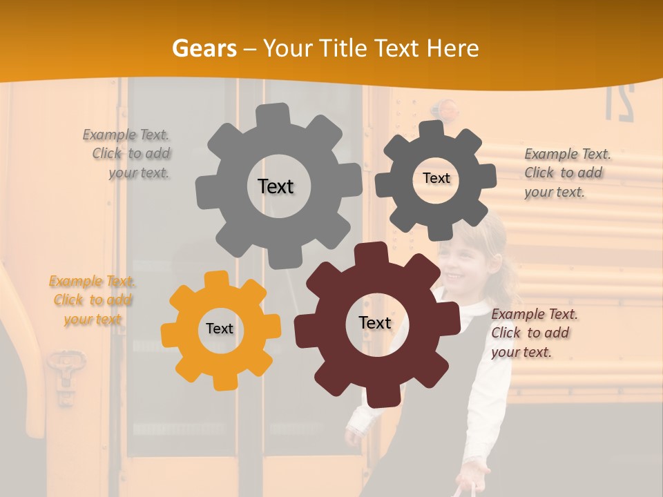 Window Transportation Heavy PowerPoint Template