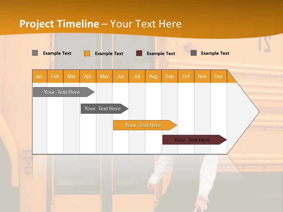 Window Transportation Heavy PowerPoint Template