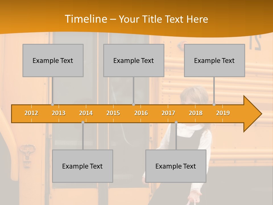 Window Transportation Heavy PowerPoint Template